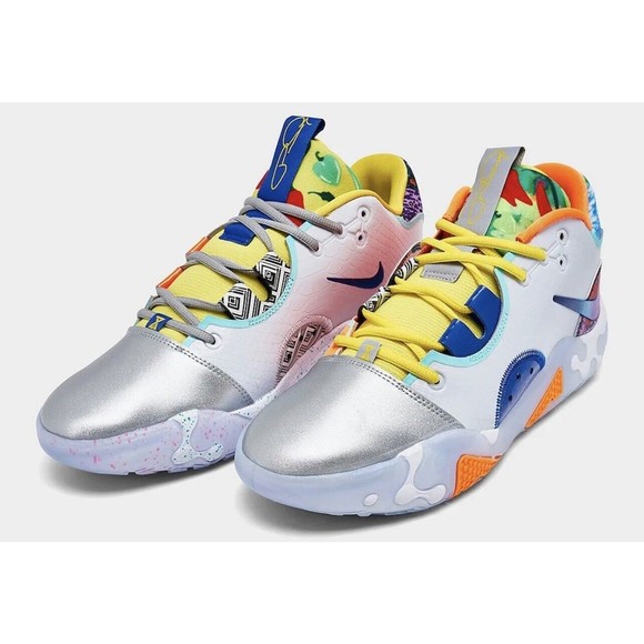 Nike Shoes Mens Nike Pg 6 What The Basketball Shoes Opti Yellow
